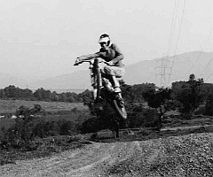 1976 11 27 frans1  1976 Frans Sagristà (Puch Minicross 50cc) en el Circuito de Motocross de Les Franqueses (Barcelona) : joaquim suñol, 1976, les franqueses, circuito, puch minicross, mc50